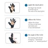 Hand Wrist Exerciser Glove Soft Resin Fibre Finger Training Orthotics
