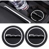 Car Cup Holder Insert Anti-Dust Non-Slip Rubber Coaster Mats Compatible