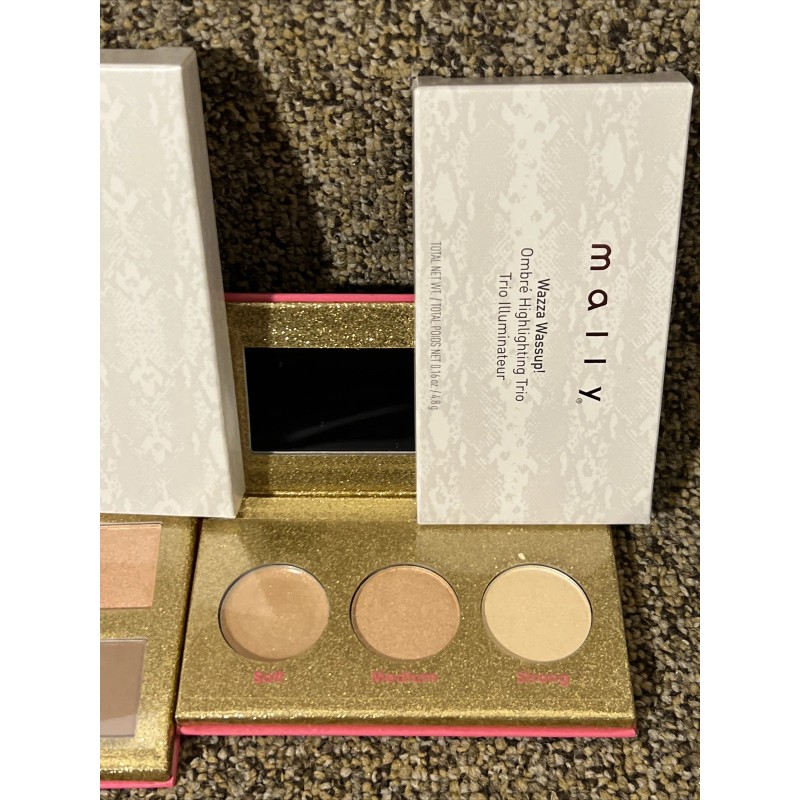 Mally 2 PC. Mally Mallywood Eyeshadow Palette & Mally WAZZA