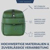 VON HEESEN Toiletry Bag Leather Toiletry Bag for Men and