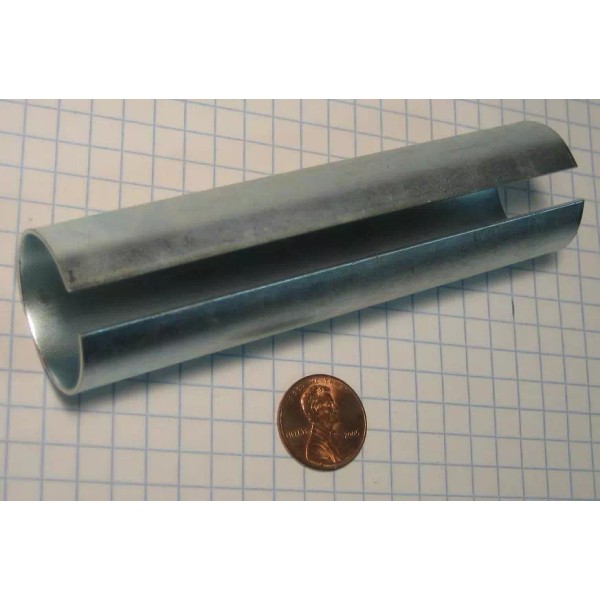ECONOCO #RY/SP 1-1/4" x 14-GAUGE ROUND TUBING SPLICER, 4-1/8" LONG,