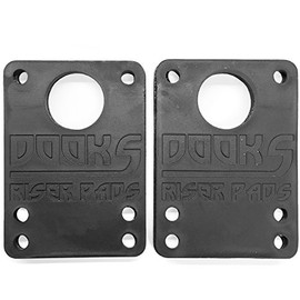 DOOKS RISERS Skateboard 1/2 in HARD RISER PADS