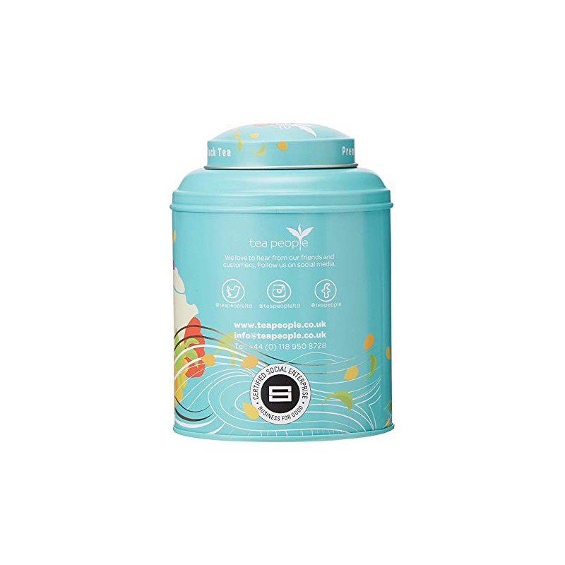 Tea People Luxury English Breakfast Loose Tea Caddy 125g