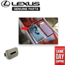 Lexus 01 - 03 LEXUS LS430 SHIFT LOCK RELEASE BUTTON COVER CAP GRAY OEM NEW
