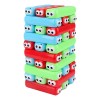 Torre Gusano Juego De Mesa Jenga Para Niños Con Dado