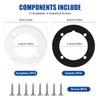 2 PCS SPX1408B Vinyl Swimming Pool Return Faceplates and SPX1408C