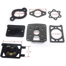 Unbranded Carburetor Kit For ONAN Engine Model DD11 DD13 DD15 w/Fuel Pump BF BG 142-0570