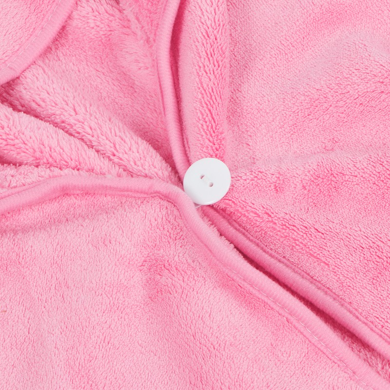 Kids Bath Towels Hooded Cartoon Bathrobe Thicken Coral Fleece Soft