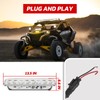 XUTVOTOR Front Hood Scoop Spotlight for 2024 Can-Am Maverick R,