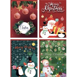 Unbranded Christmas Cards With Envelopes/Snow
