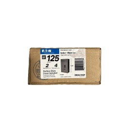 Eaton BR24L125SP Indoor Main Lug 125A 2-Spaces 4-Circuits