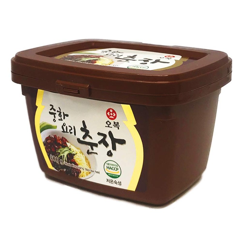 Obok Chunjang, Black Bean Paste Essential for Jjajang Sauce, 500g