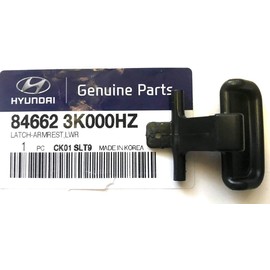 HYUNDAI 84661-3K000-V2 Latch-ARMREST,UPR, Black