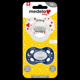 Medela Day & Night Soother Duo Unisex 18+ Months