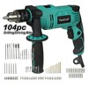 Impact Drill Driver 104pc Bit Set Perfect Holiday Gift Hammer
