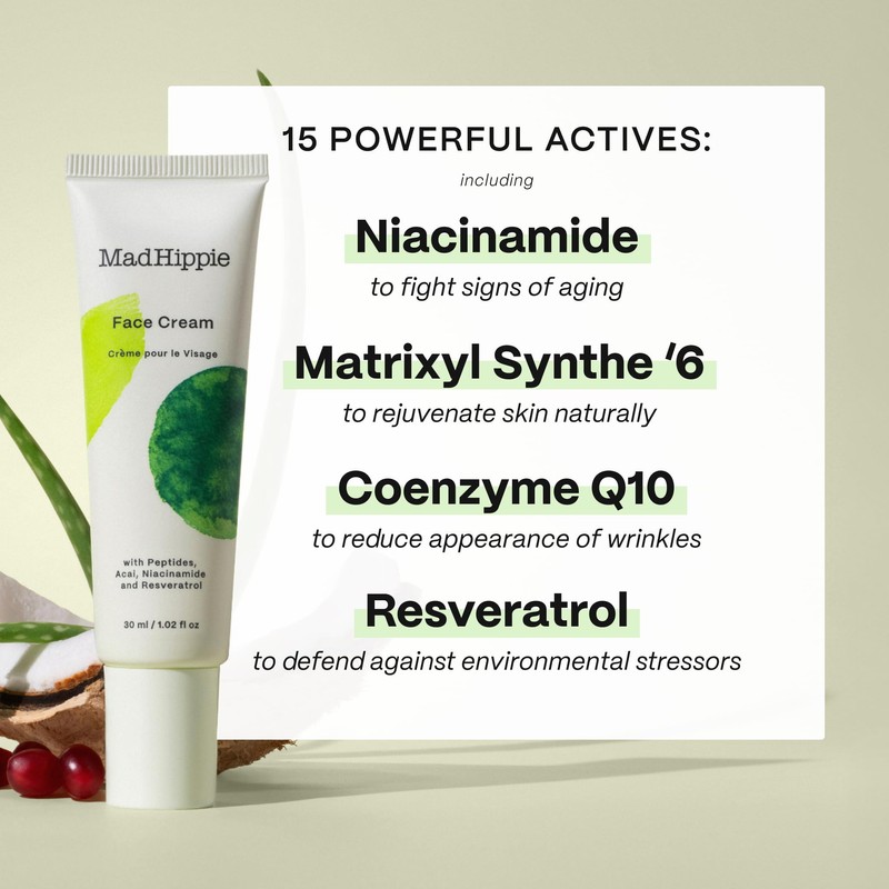 Mad Hippie Face Cream – Age-Defying Face Moisturizer & Skin