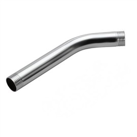 OrangClub 304 Stainless Steel Shower Head Extension Tube 6 Inches, Universal G1/2 Inch Thread Shower Arm for Wall-Mounted/Handheld Shower Head, Anti-Rust Chrome Bathroom Accessories (Silver/Chrome)