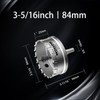 Mollom (3-5/16'' | 84mm) Heavy Duty Carbide Hole Saw with