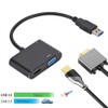 2 in 1 Compatible for USB to High Definition Multimedia