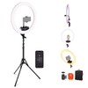 NEEWER Professional Ring Light with Stand and Phone Holder, 18