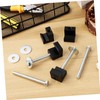 CHILDWEET 4 Pcs J Bolt Tool Box Clamps for Trucks