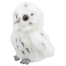 Wilberry Snowy Owl Soft Toy - Cuddly White Plush Bird - Lifelike, Nature-Inspired Companion - Perfect for Play, Storytelling & Collecting - Perfect Unisex Wildlife Gift for Kids & Adults - 12cm