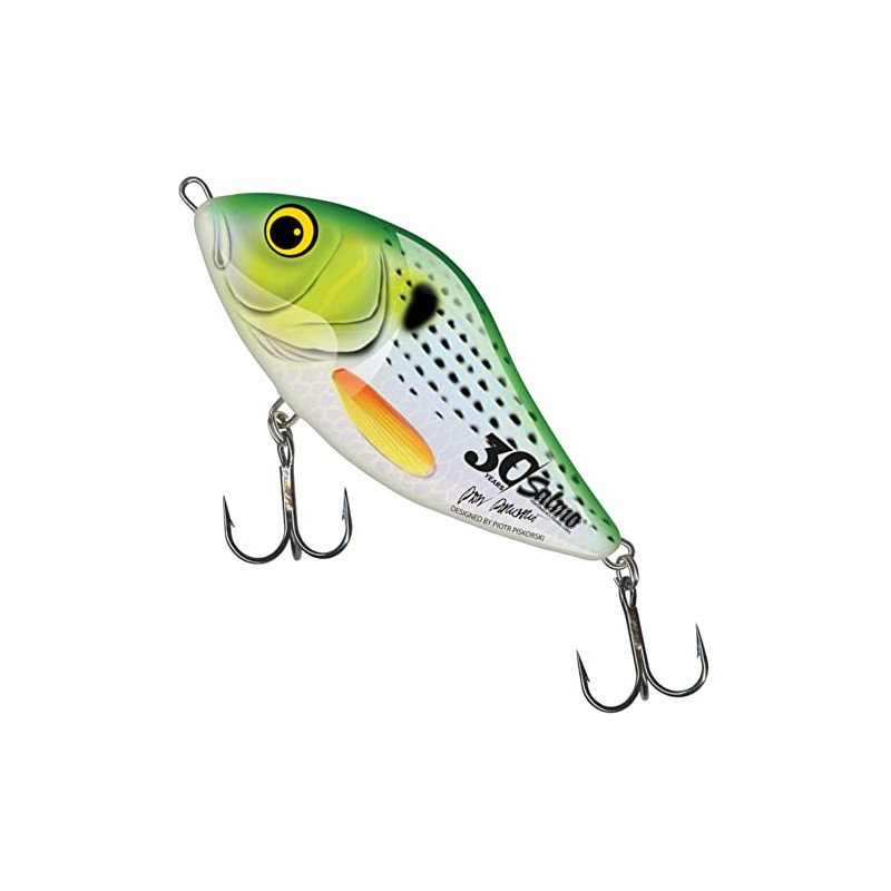 Salmo 30th Anniversary Sliders Sinking Jerkbait, Size/Weight/Colour: 12 cm/70 g/Holo