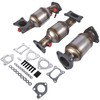 Complete Catalytic Converters 45131 45132 16447 Replacement for Honda Pilot