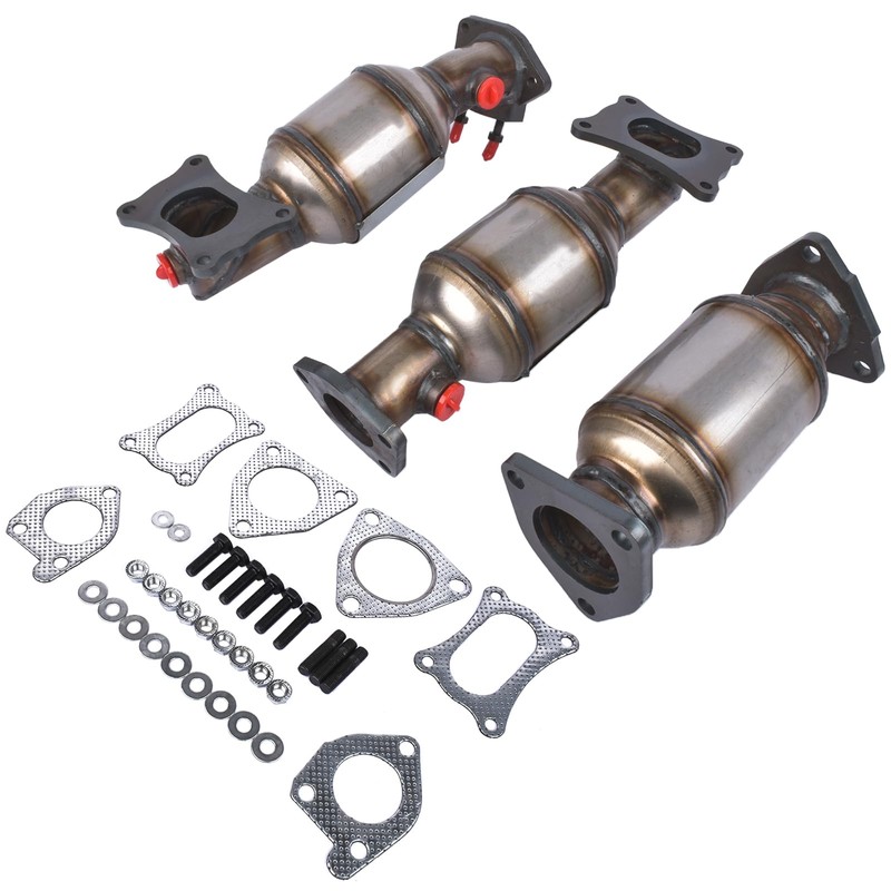 Complete Catalytic Converters 45131 45132 16447 Replacement for Honda Pilot