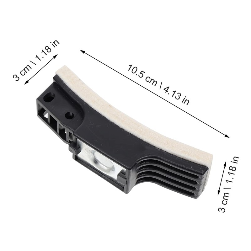CLISPEED Pack of 2 exercise bicycle brake pads spinning group