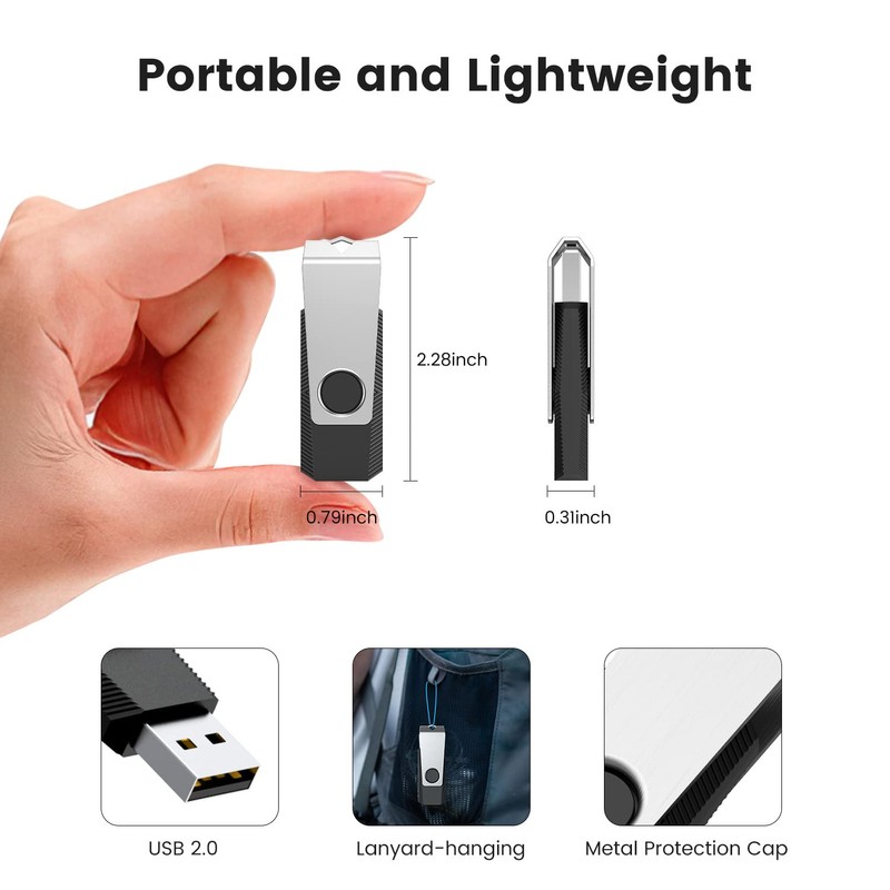 KEXIN USB Stick 8 GB Pack of 20 USB 2.0