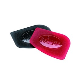 2 raspadores para ollas de policarbonato, de Lodge, duraderos, color rojo y negro, Casual, Rojo