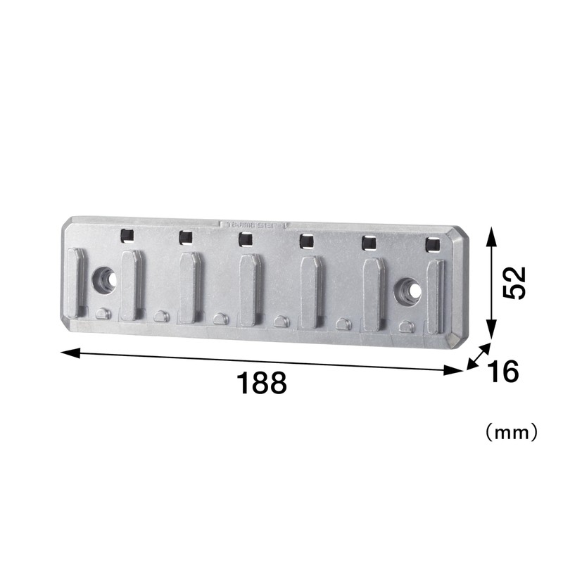 Tajima Safety System, 6 Row Metal TB-HP6M, Metal Plate with