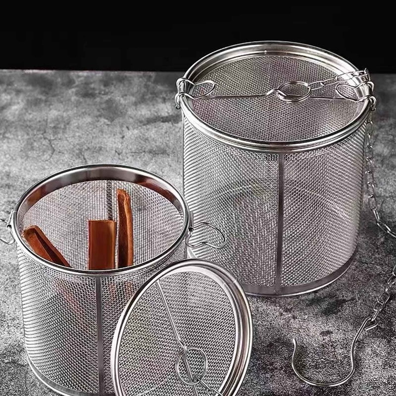 Stainless Steel Spice Seasoning Strainer Spice Filter Tea Strainer with