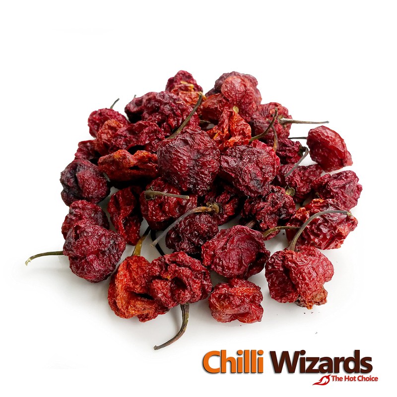 Genuine 100% Carolina Reaper Pods 10g - Worlds Hottest Chilli