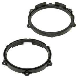tomzz Audio 2849-003 Speaker Rings Adapter Brackets Compatible with Seat Ibiza 6J 2008-2017 Front Door for 165 mm DIN Speaker