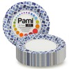 PAMI Heavy Duty Microwave Safe Disposable Paper Plates Large and