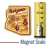 Arizona Premium State Magnet by Classic Magnets, 2" x 2.3",