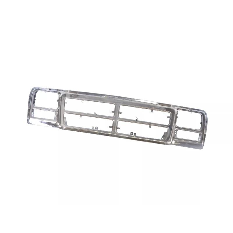 Perfit Liner Chrome Grille Shell Fit 91-93 Dodge D/W Series