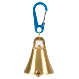 Bear Bell with Silencing Function, Brass, Loud Volume, Bear Bell, Mountain Climbing, Trekking, Mountain Walking, Hiking, Wild Vegetables, Bear Bell (Blue)