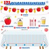 ComfyKit 171PCS Back to School Party Supplies,School Tableware Set