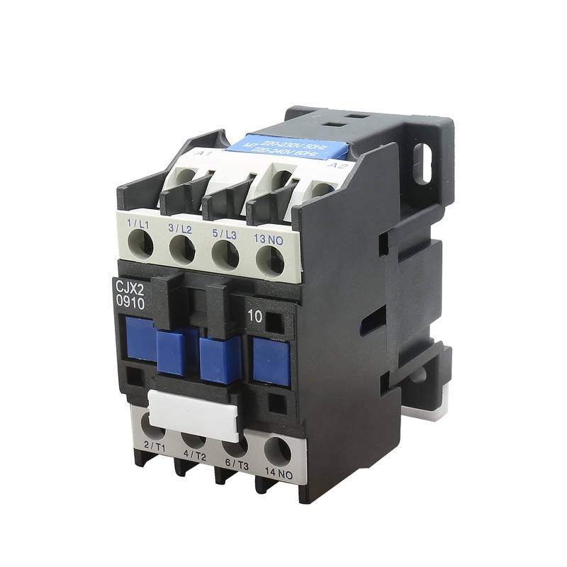LDEXIN AC Contactor CJX2-0910 Coil 220V 9A 50/60Hz 3 Phase