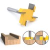 DingGreat 8 mm Shank CNC Spoilboard Surface Milling Cutter Bit,