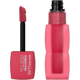 Maybelline Super Stay Teddy Tint, Tinta para Labios Mate Difuminado, Larga Duración 12 Horas, Textura Suave, No Transfiere, A Prueba de Bebidas y Besos, Tono Cool Grunge, 5 ml