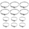EMSea 12PCS CV Boot Clamp Kit Universal Stainless Steel Adjustable