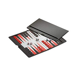 Backgammon Game Set - Mini Magnetic Travel Set - Simple Funny Family, Party Board Game