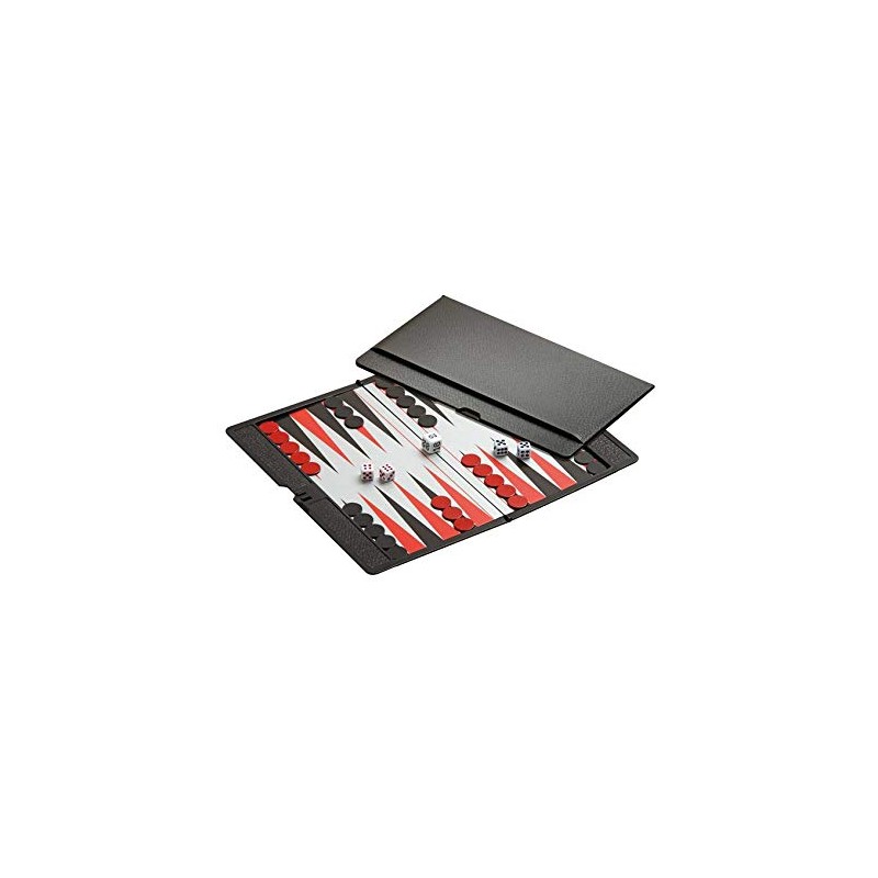 Backgammon Game Set - Mini Magnetic Travel Set - Simple