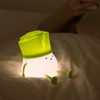 Cute LED Night Light Tap Control Rechargeable 1.5W Decorative Scallion