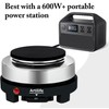 Artilife 500W Small Hot Plate Mini Hot Plate,500w Small Electric