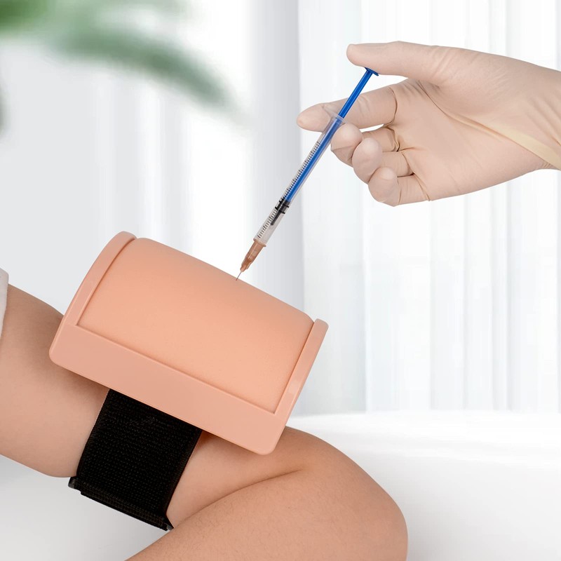 Medarchitect Muscle Injection Practice Training Pad Model,Muscle Injection Practice Kit